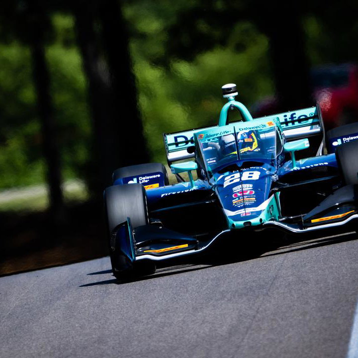 Romain Grosjean, Andretti Autosport at Barber Motorsports Park